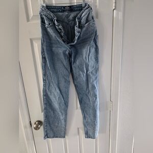 Hollister Light Blue Straight Leg Jeans